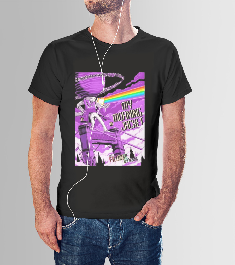 The Fillmore October 11th 2026 My Morning Jacket Psychedelic Event T-Shirt