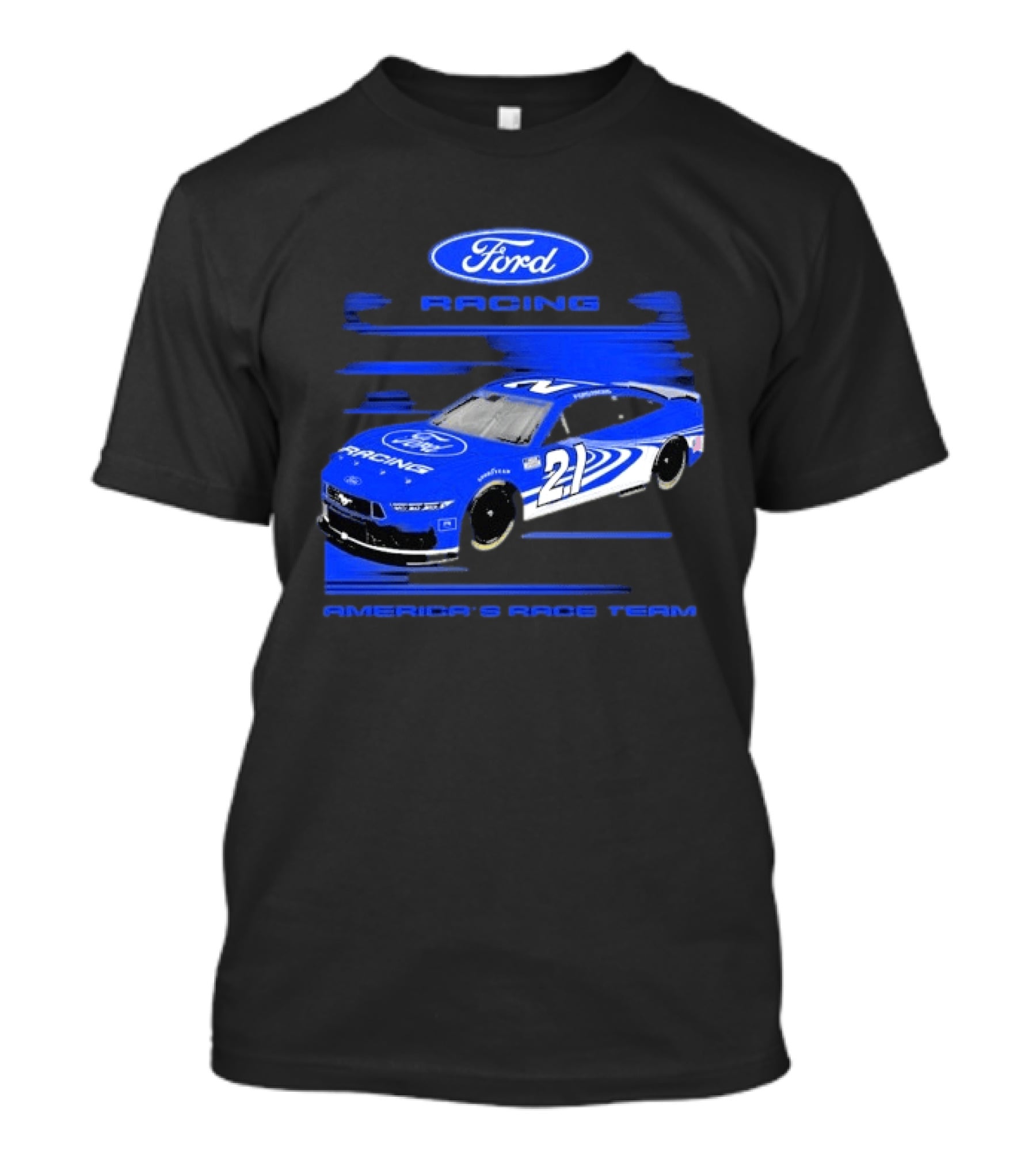 Ford Racing Nascar 21 America's Race Team T-Shirt