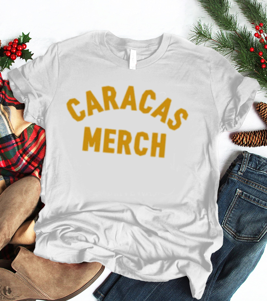 Caracas Merch Orange White T-Shirt