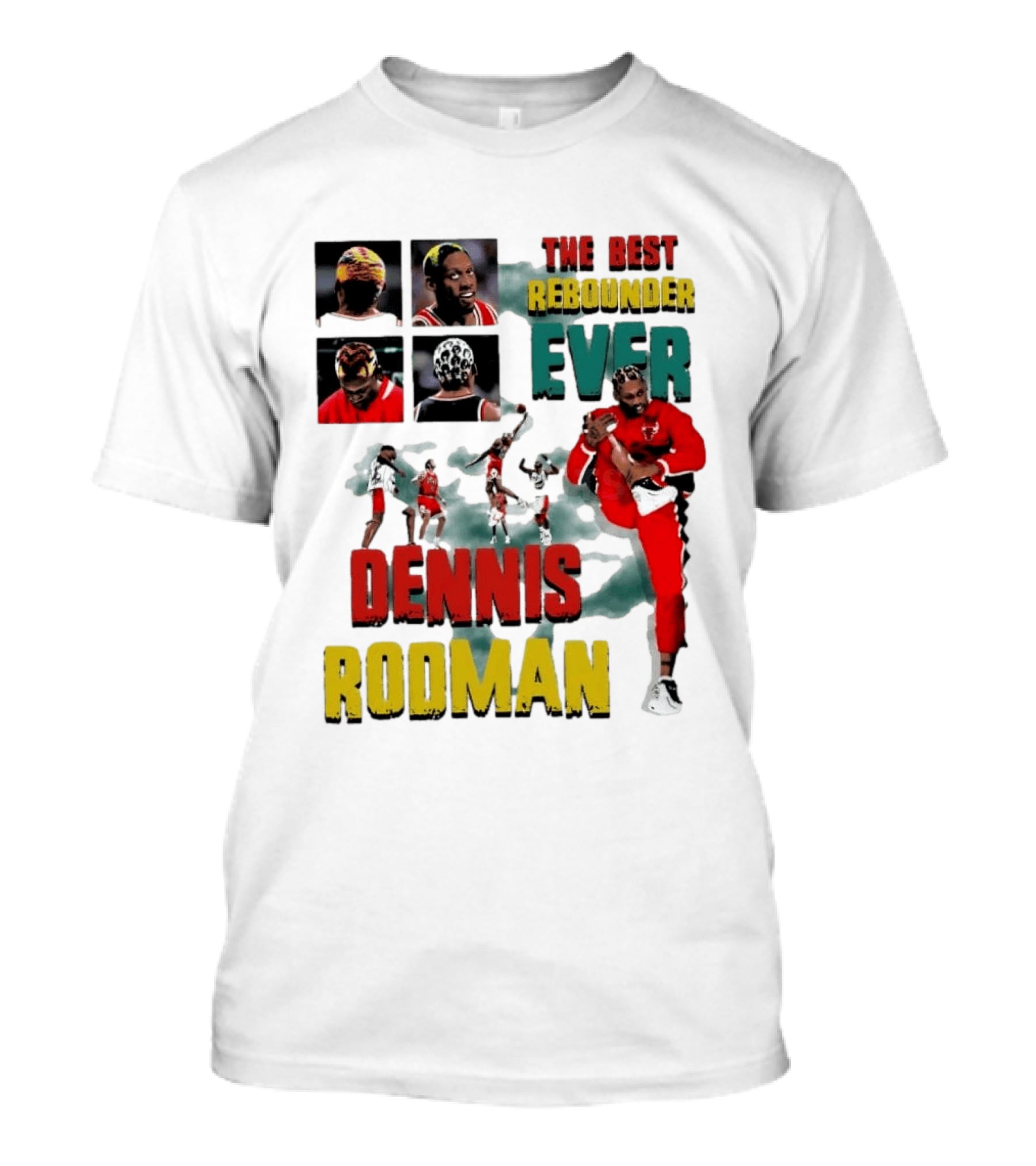 Dennis Rodman The Best Rebounder Ever Chicago Bulls Legend T-Shirt