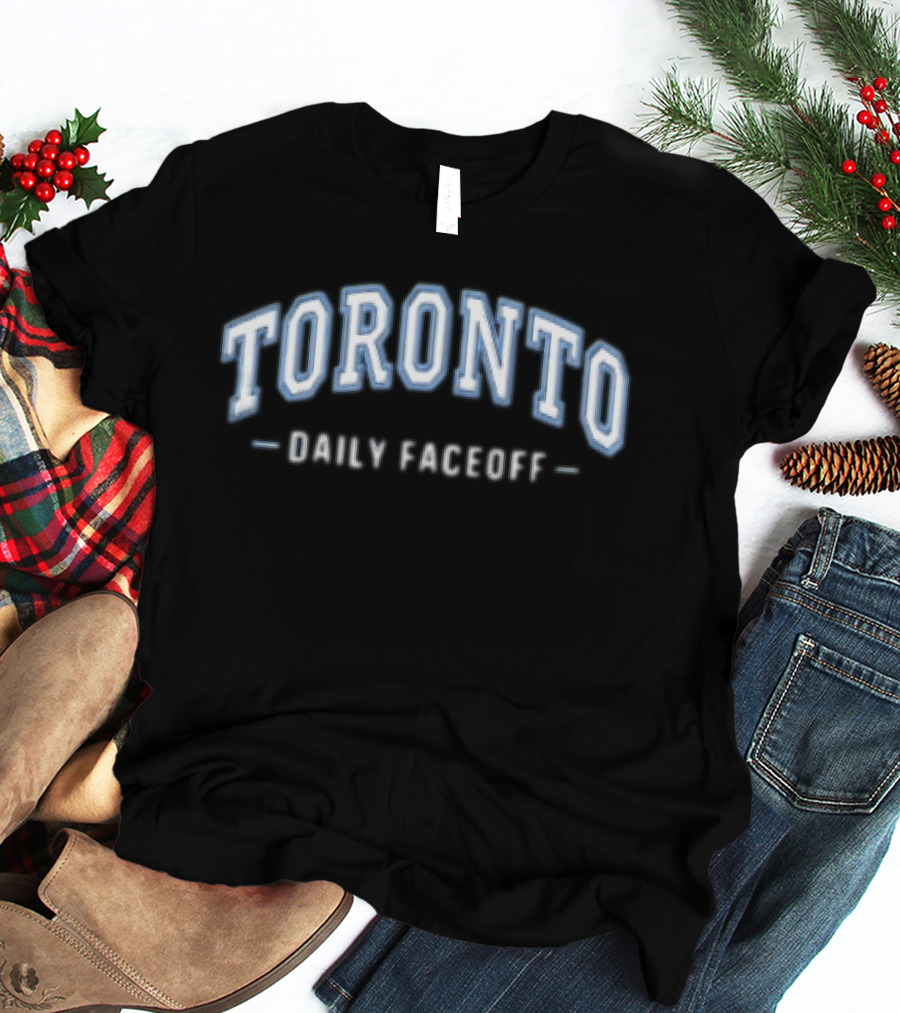 Toronto Maple Leafs Daily Faceoff Arched Sports T-Shirt