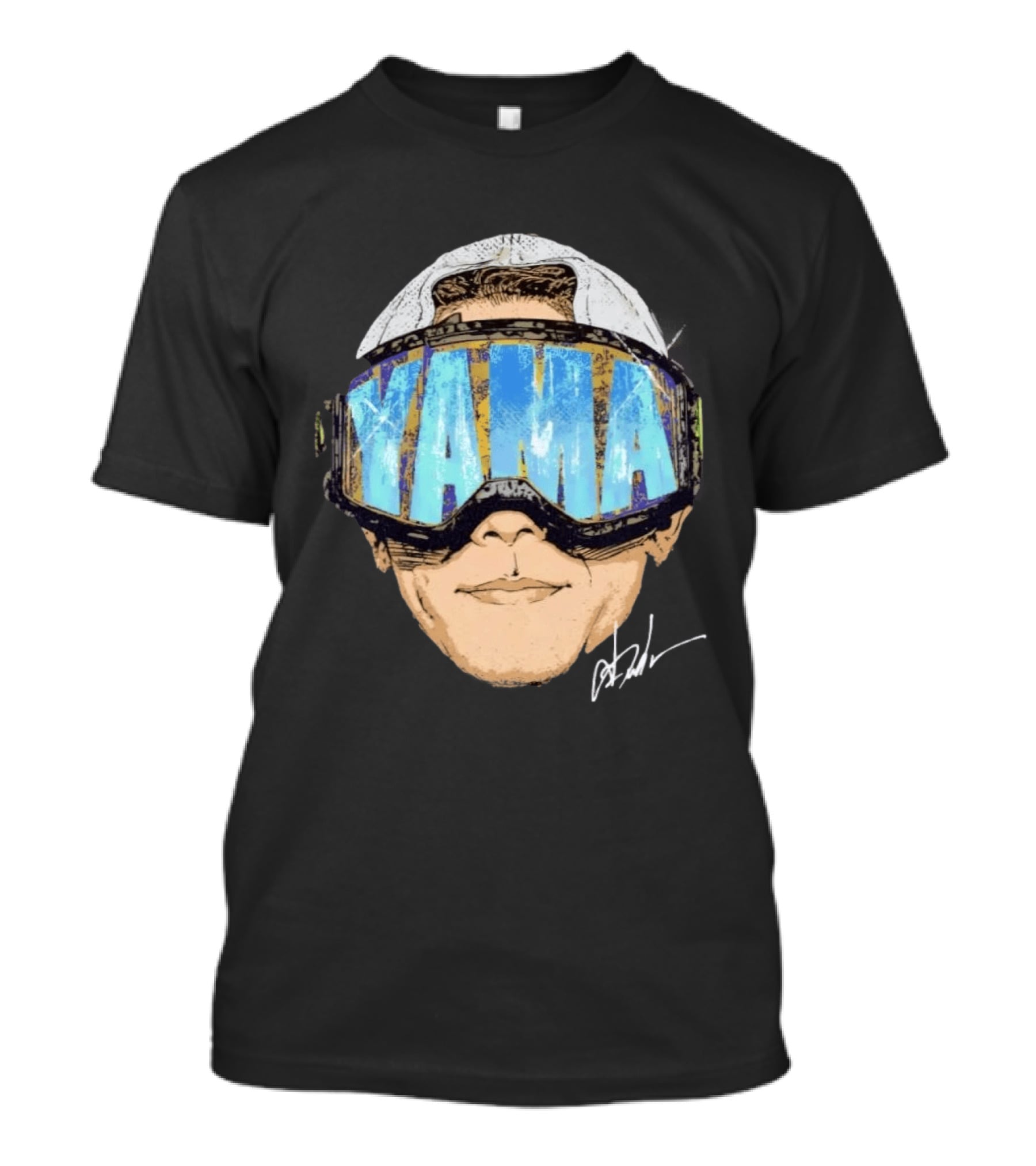 Yoshinobu Yamamoto Yama Dodgers Victory Goggles Baseball T-Shirt