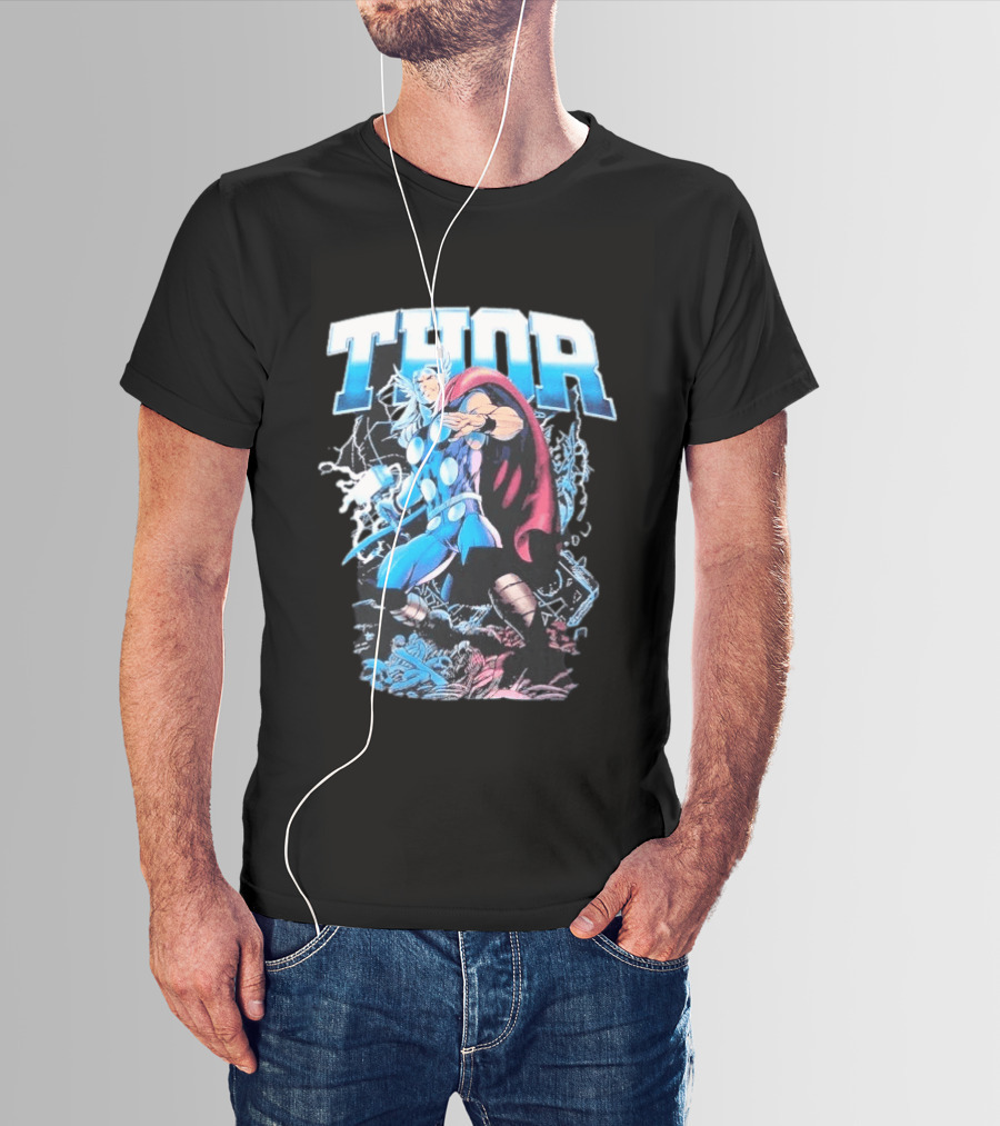 Thor Marvel Comic Vintage Art Exclusive T-Shirt