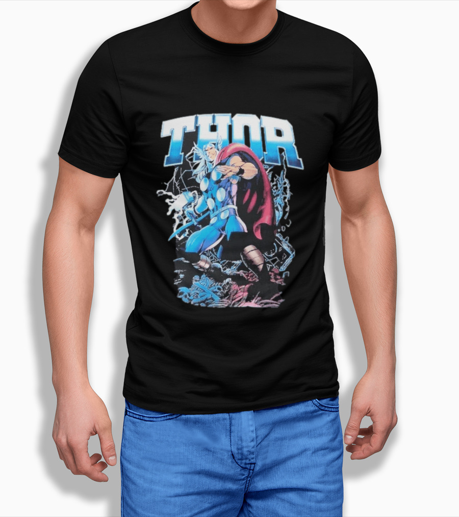 Thor Marvel Comic Vintage Art Exclusive T-Shirt