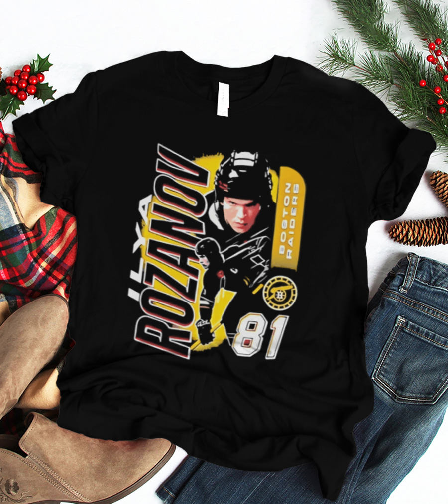 Rozanov Boston Raiders Hockey 81 T-Shirt