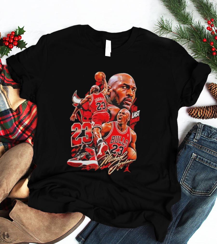 Michael Jordan Chicago Bulls 23 The Last Dance Bootleg T-Shirt