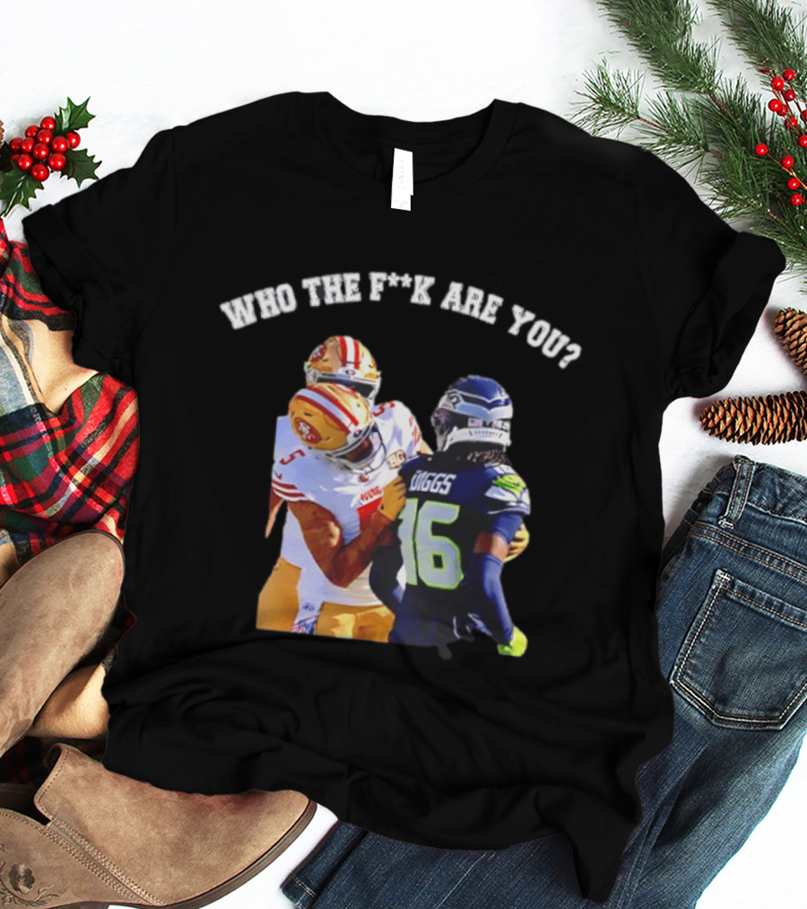 Mike Evans San Francisco 49ers Who The F**k Are You Diggs Meme T-Shirt