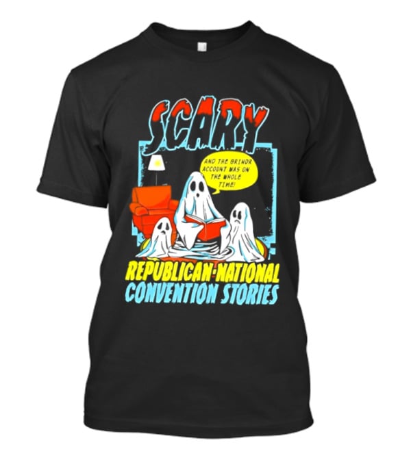 Scary Republican National Convention Stories Ghosts Reading Tales T-Shirt
