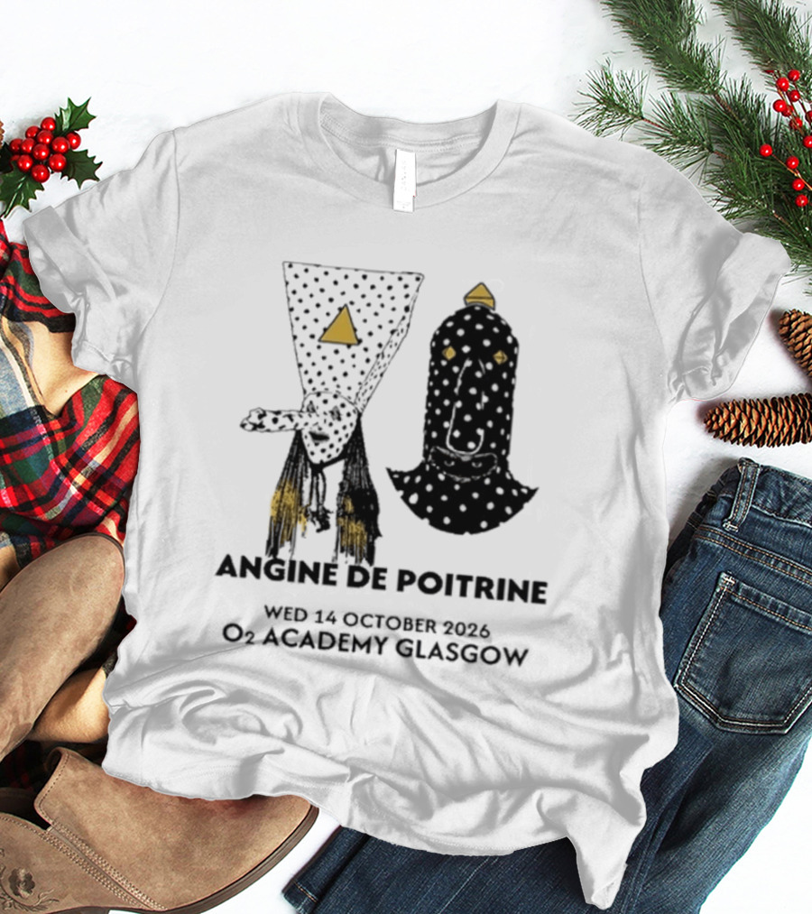 Angine De Poitrine O2 Academy Glasgow October 14 2026 T-Shirt