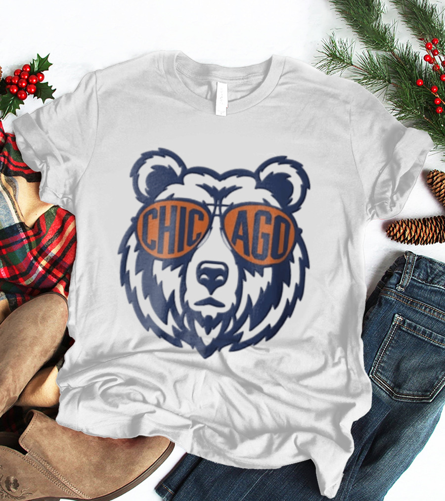 Chicago Bear Sunglasses T-Shirt