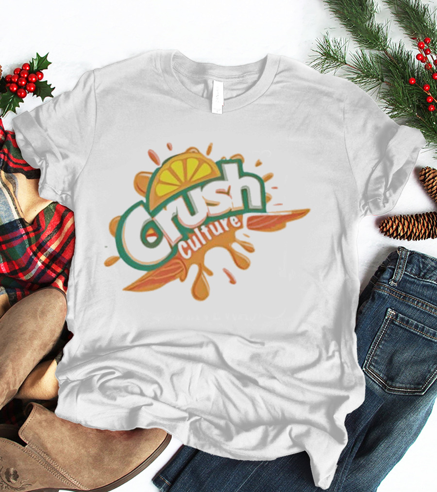 Crush Culture Orange Slice Splash T-Shirt