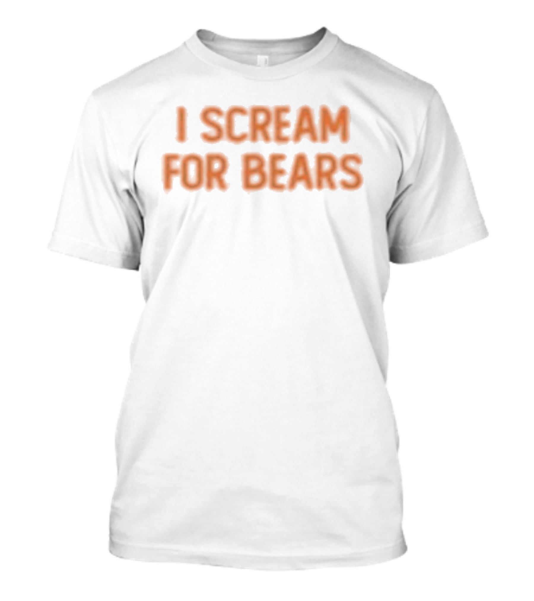 Ice Cream I Scream For Bears Costume Party T-Shirt