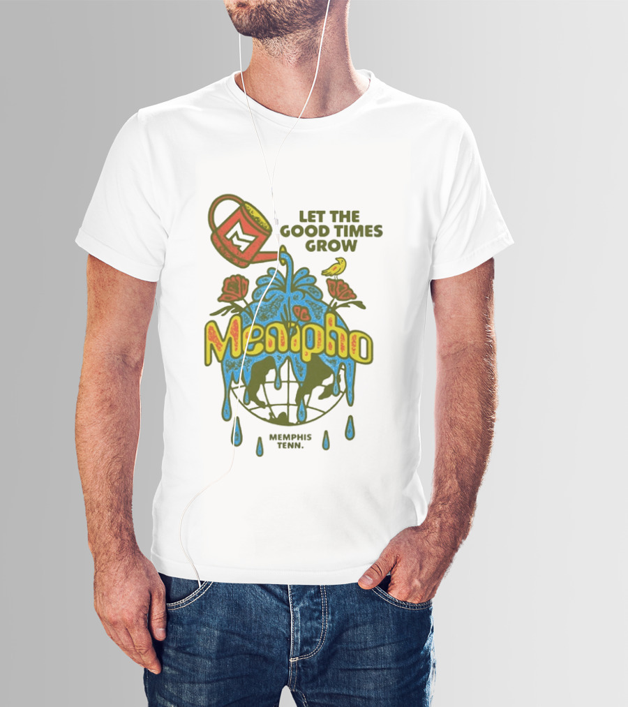 Mempho Music Festival 2026 Let The Good Times Grow Memphis Tenn T-Shirt