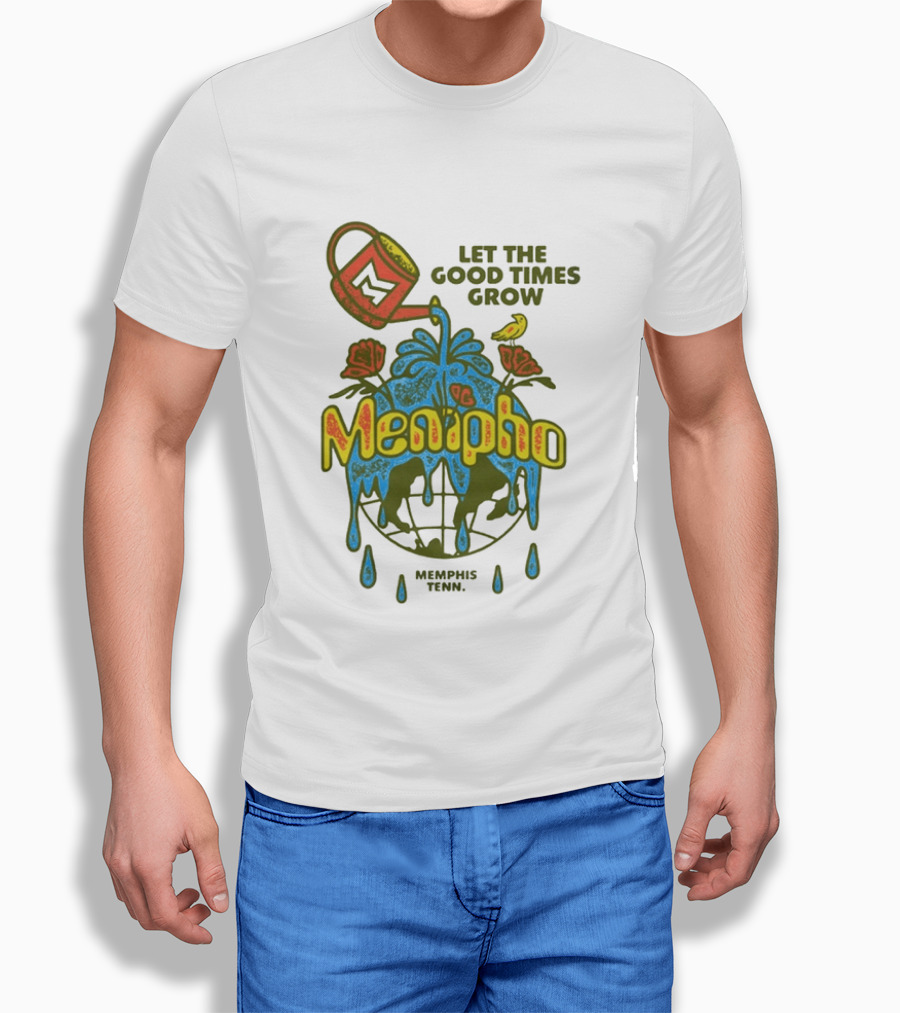 Mempho Music Festival 2026 Let The Good Times Grow Memphis Tenn T-Shirt