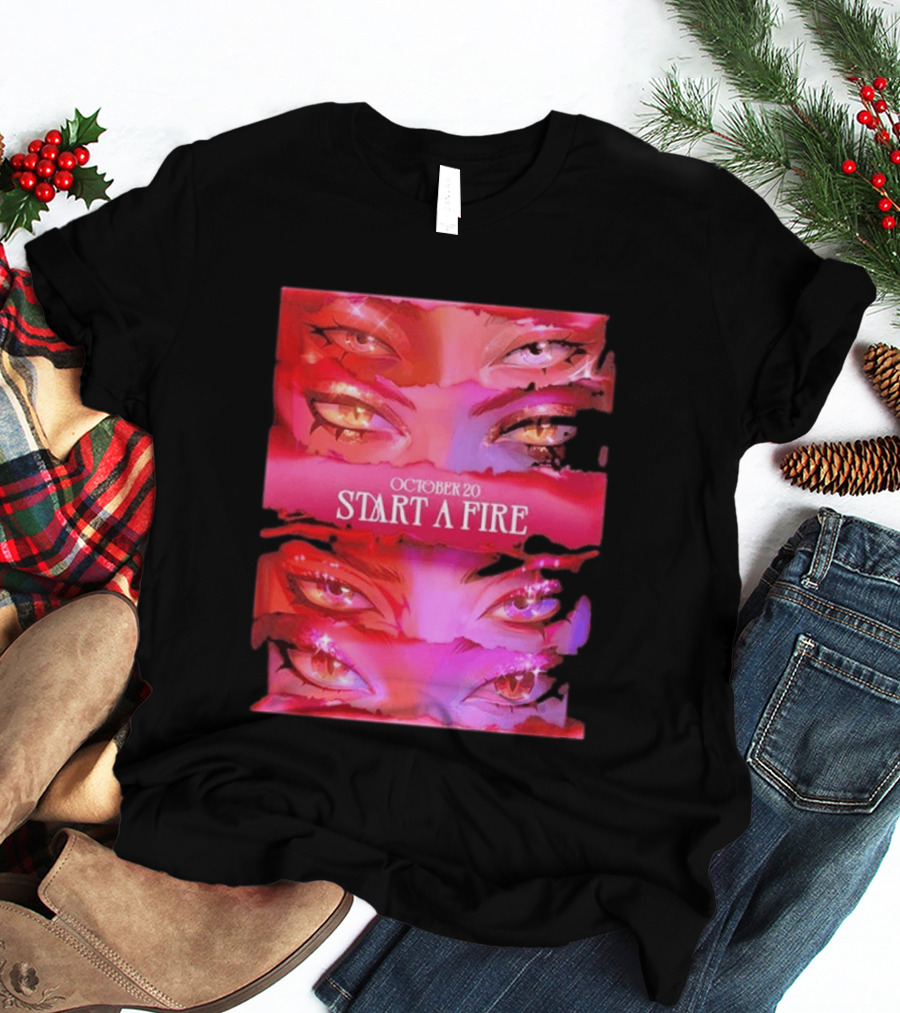 KDA League Of Legends Start A Fire October 20 2026 T-Shirt