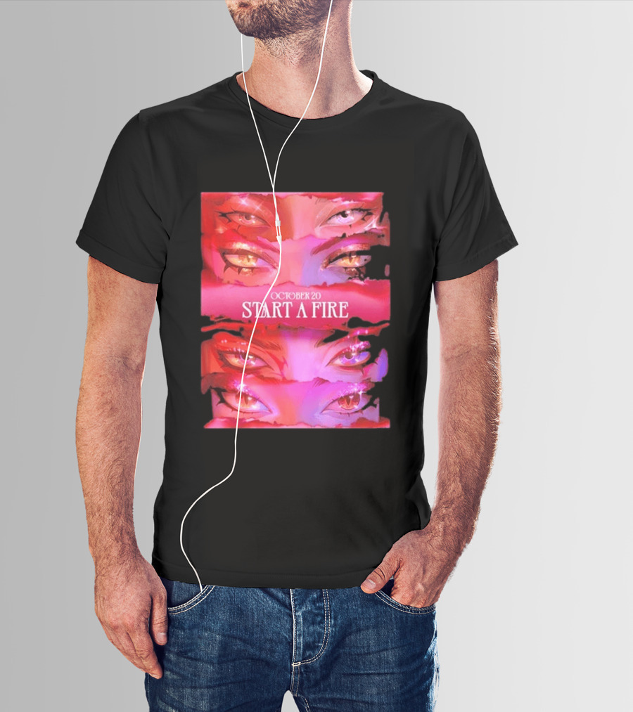 KDA League Of Legends Start A Fire October 20 2026 T-Shirt