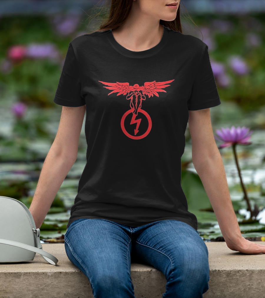 Marilyn Manson Antichrist Superstar 30th Anniversary 2026 Angel Winged Symbol With Dates Back T-Shirt