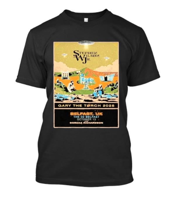Stephen Wilson Jr Belfast UK Event 2026 The O2 Belfast October 15 Featuring Sorcha Richardson T-Shirt