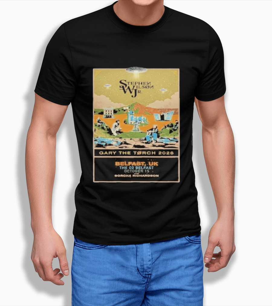 Stephen Wilson Jr Belfast UK Event 2026 The O2 Belfast October 15 Featuring Sorcha Richardson T-Shirt