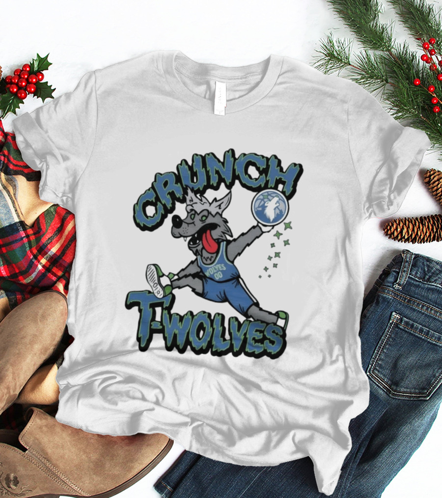 Crunch Wolves Wolves 00 Basketball T-Shirt