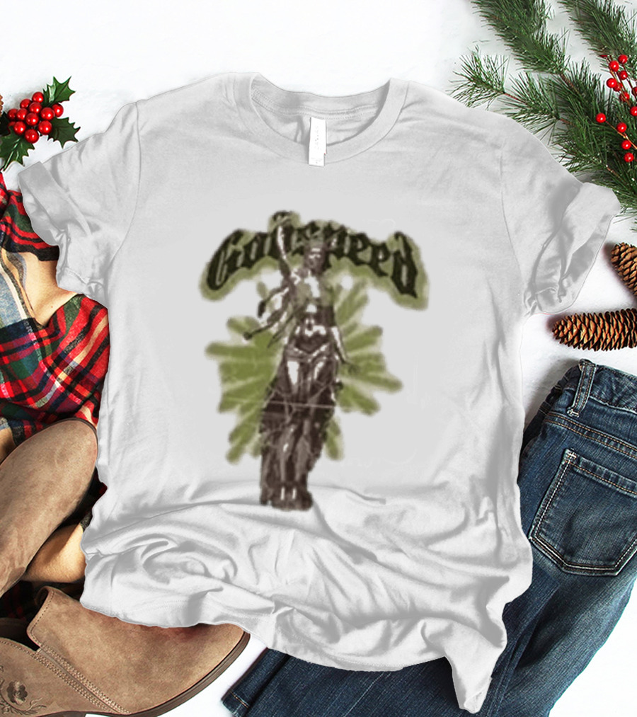 Godspeed Slizzy Vvs Statue T-Shirt