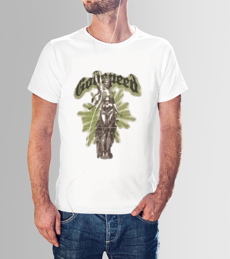 Godspeed Slizzy Vvs Statue T-Shirt