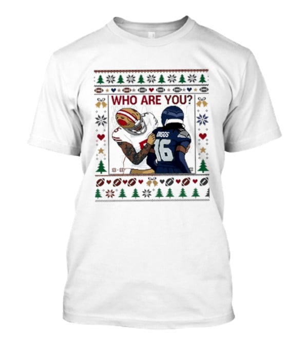 Mike Evans Who Are You Ugly Christmas Sweater Football T-Shirt