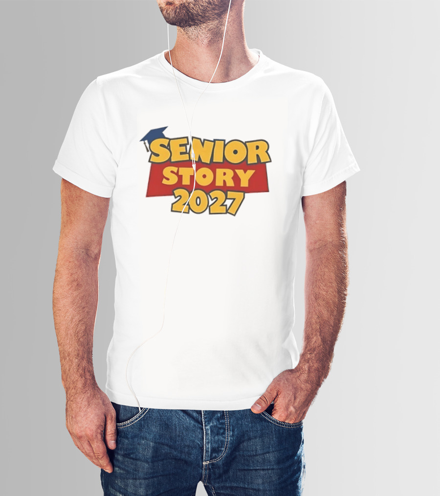 Senior Story 2027 Graduation Theme Inspired By Toy Story T-Shirt