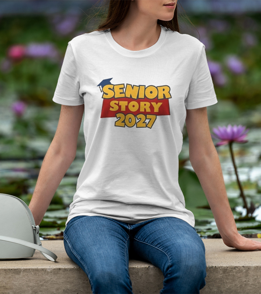 Senior Story 2027 Graduation Theme Inspired By Toy Story T-Shirt
