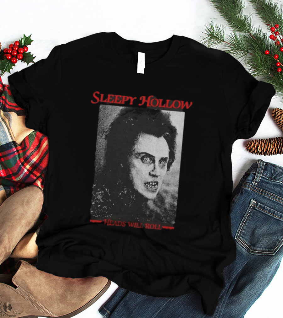Sleepy Hollow Heads Will Roll Vintage Horror T-Shirt