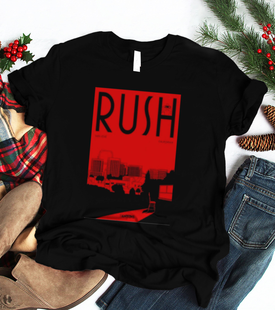 Rush San Jose California 2026 Tour Limited T-Shirt