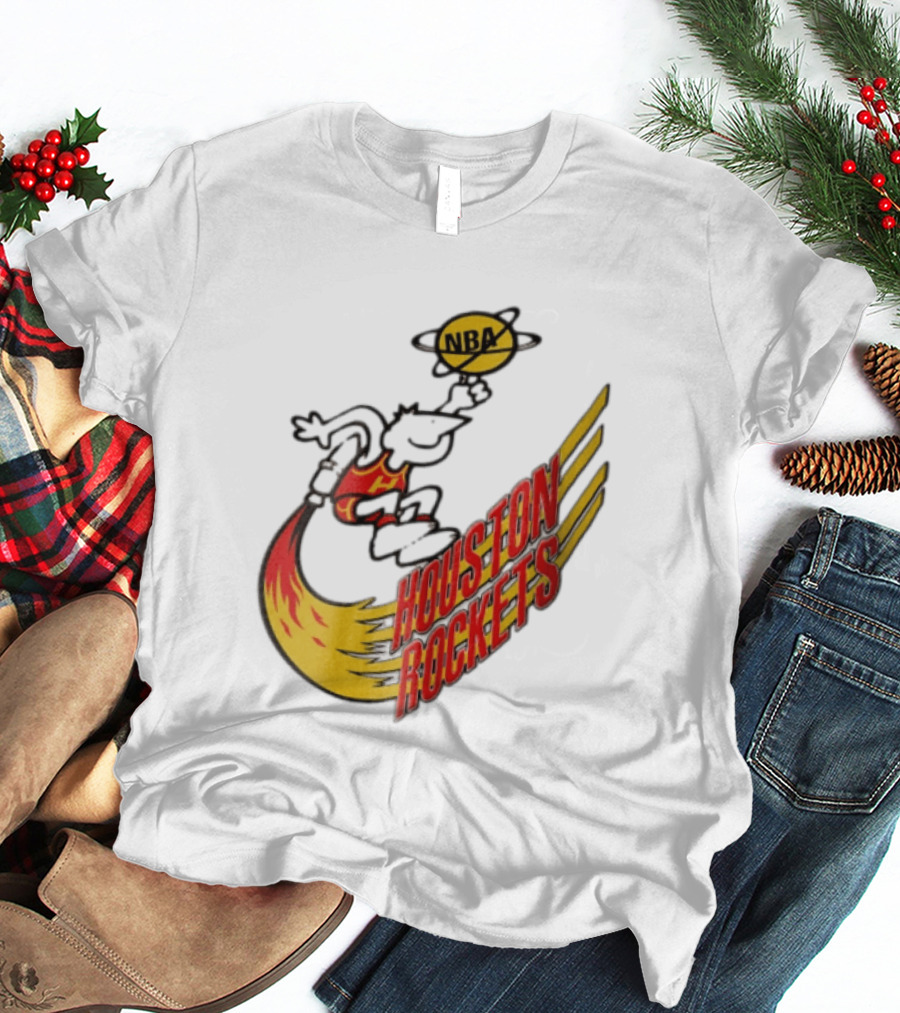 Houston Rockets NBA Turbo Basketball T-Shirt