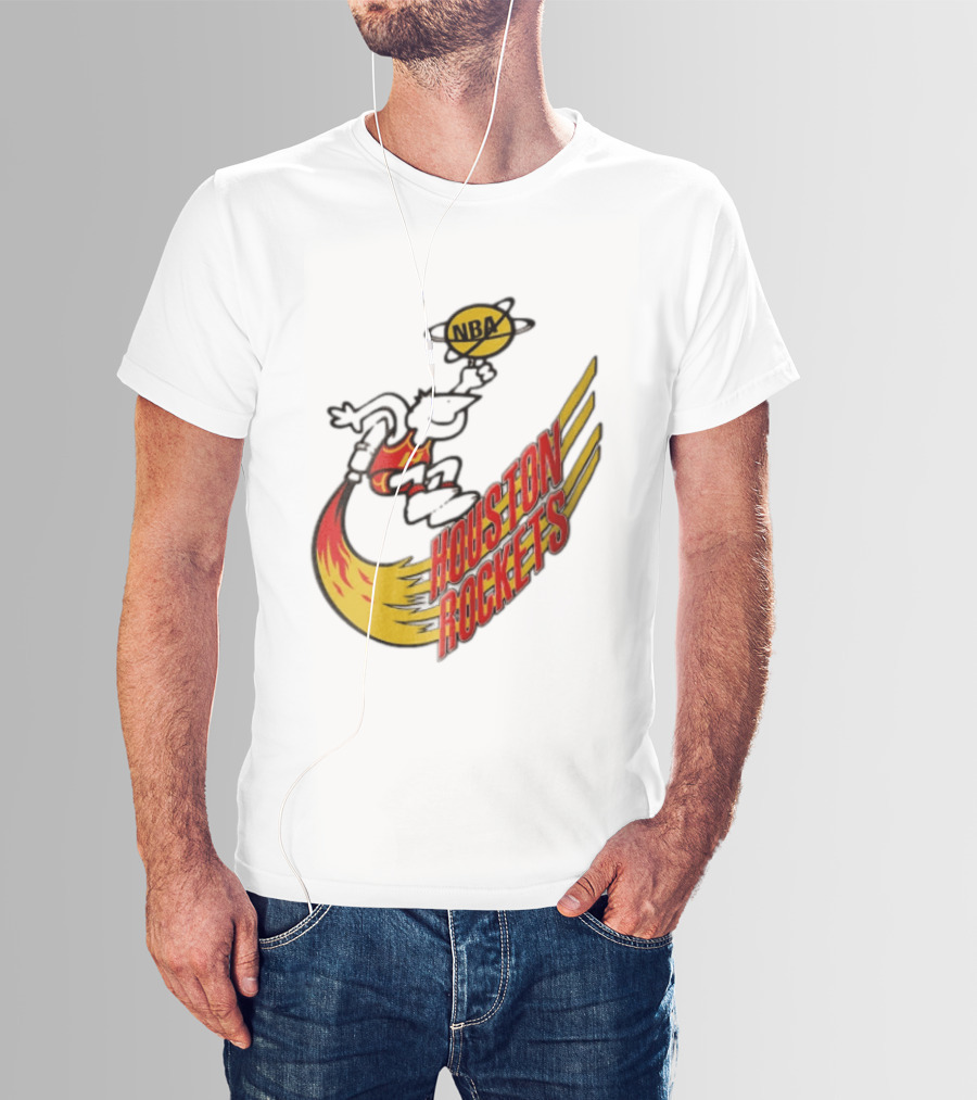 Houston Rockets NBA Turbo Basketball T-Shirt