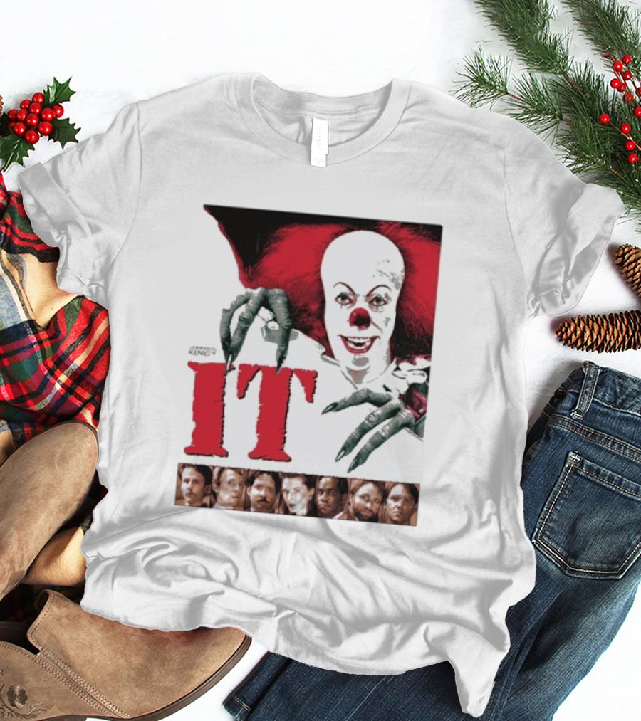 IT Eternal Grin Pennywise Creepy Clown Horror Movie T-Shirt