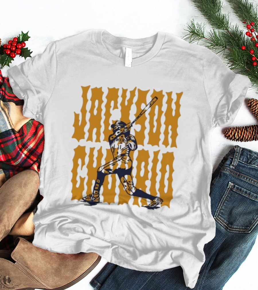 Jackson Chourio Milwaukee Brewers Baseball No 11 T-Shirt