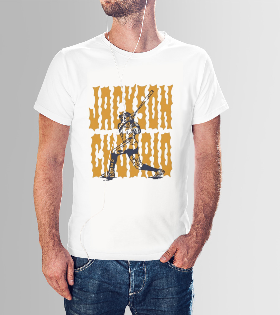 Jackson Chourio Milwaukee Brewers Baseball No 11 T-Shirt
