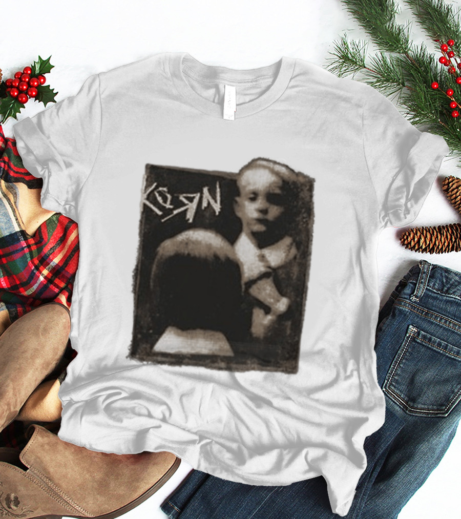 Korn Life Is Peachy 30th Anniversary Mirror Album Cover T-Shirt