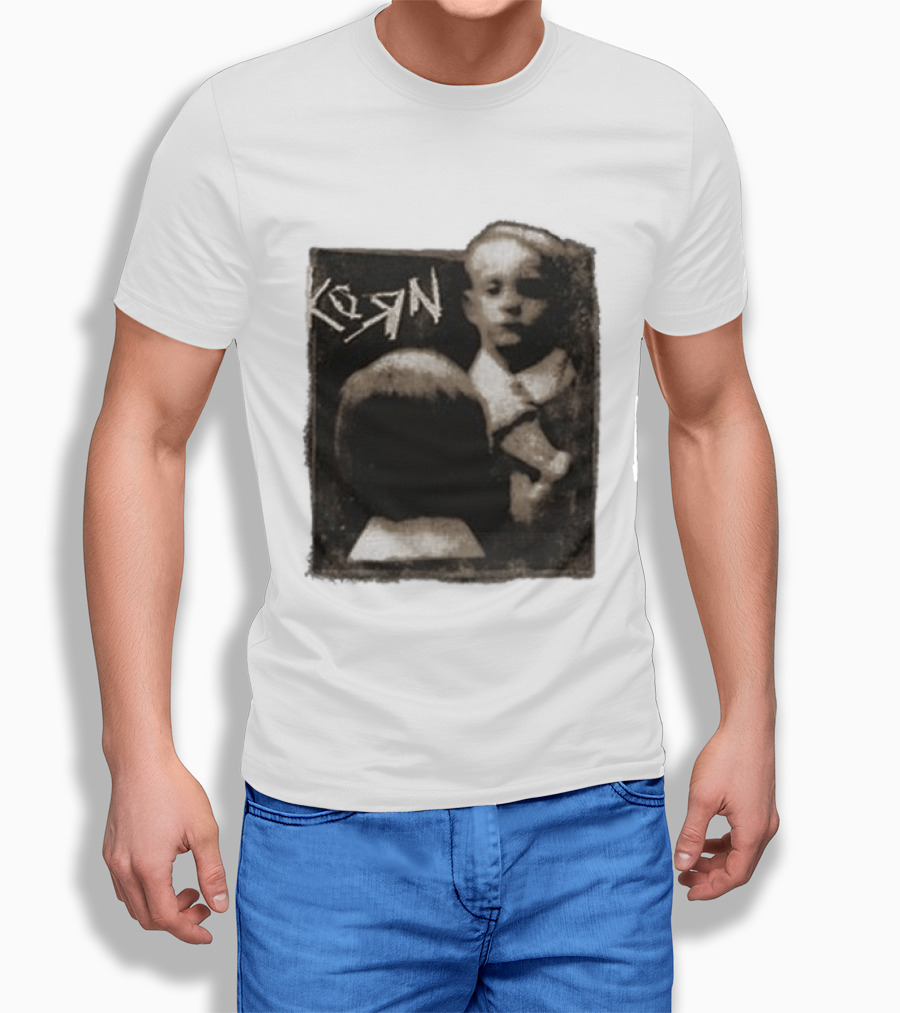 Korn Life Is Peachy 30th Anniversary Mirror Album Cover T-Shirt