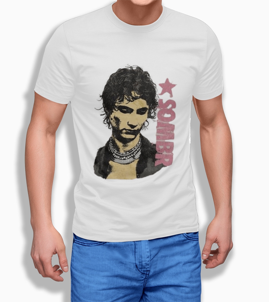 Sombr Store 2026 You Are The Reason Dateback Tour Star T-Shirt