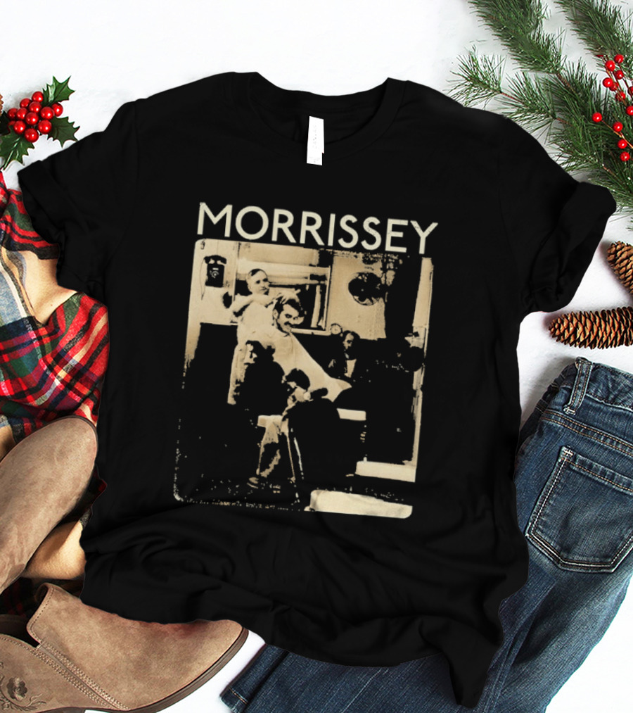 Morrissey Barbershop Scene 2026 Tour T-Shirt