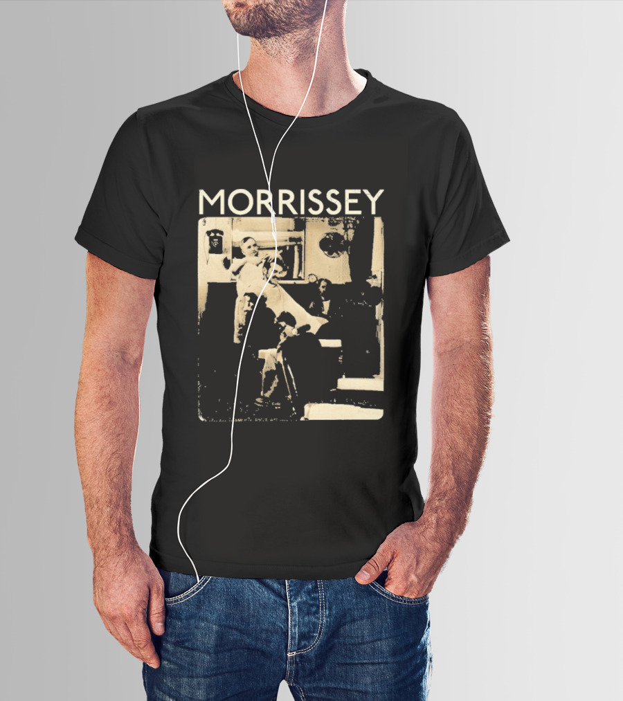 Morrissey Barbershop Scene 2026 Tour T-Shirt