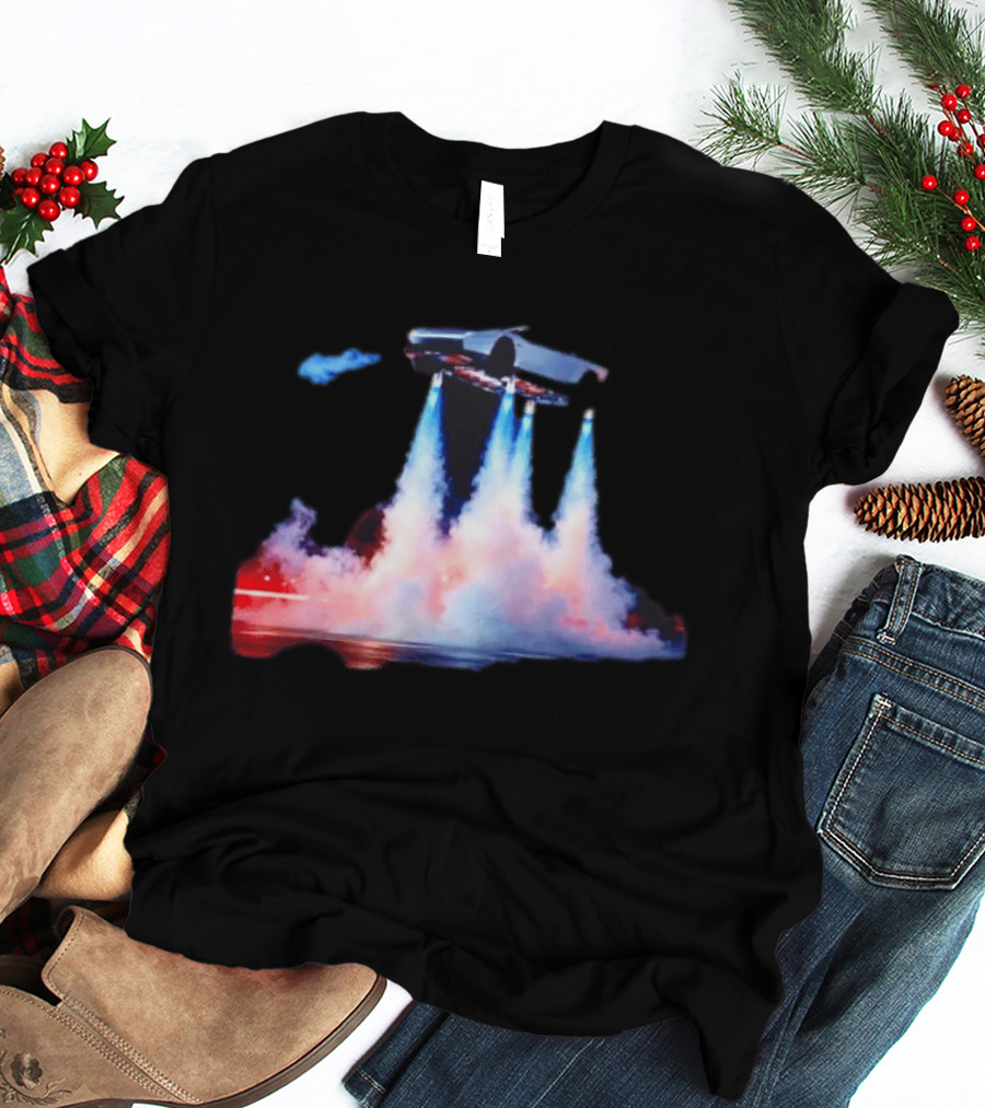 Tesla Flying Car Rocket Launch Innovation T-Shirt