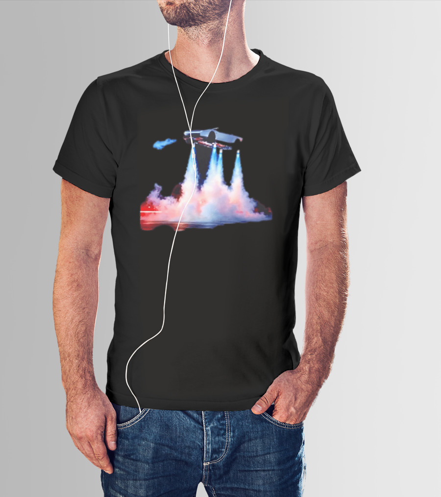 Tesla Flying Car Rocket Launch Innovation T-Shirt