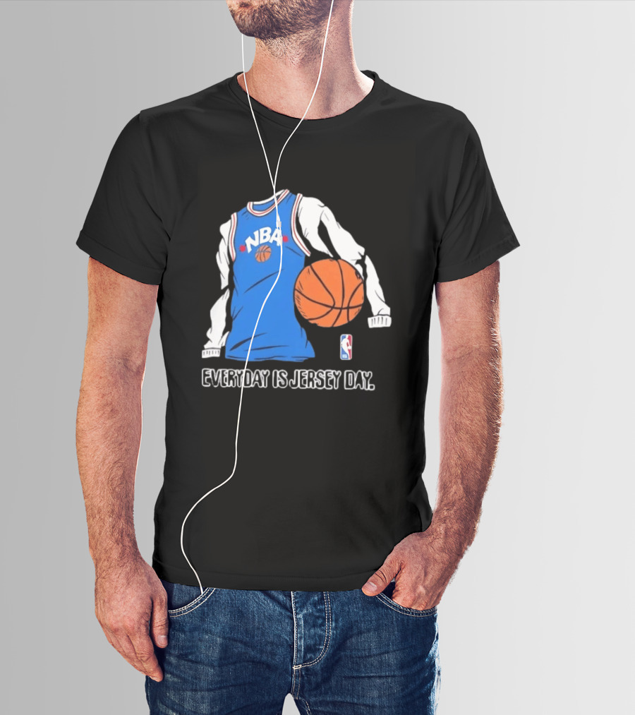 NBA Everyday Is Jersey Day Basketball NBA T-Shirt