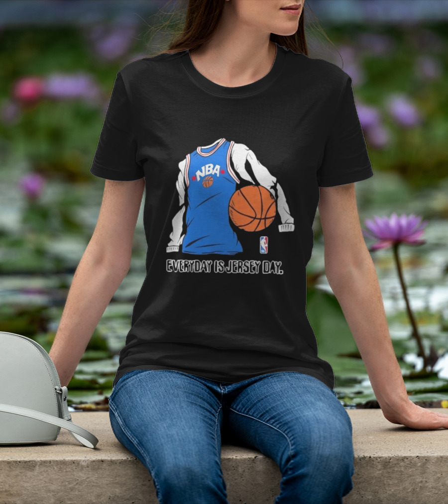 NBA Everyday Is Jersey Day Basketball NBA T-Shirt