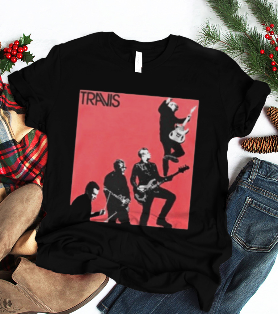 Travis October 14 2026 Pepsi Center WTC Mexico City Concert Tour Red Album T-Shirt