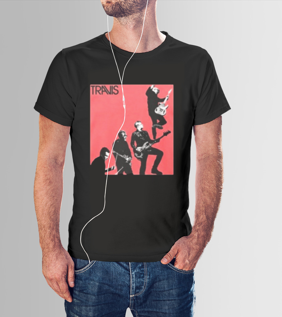 Travis October 14 2026 Pepsi Center WTC Mexico City Concert Tour Red Album T-Shirt