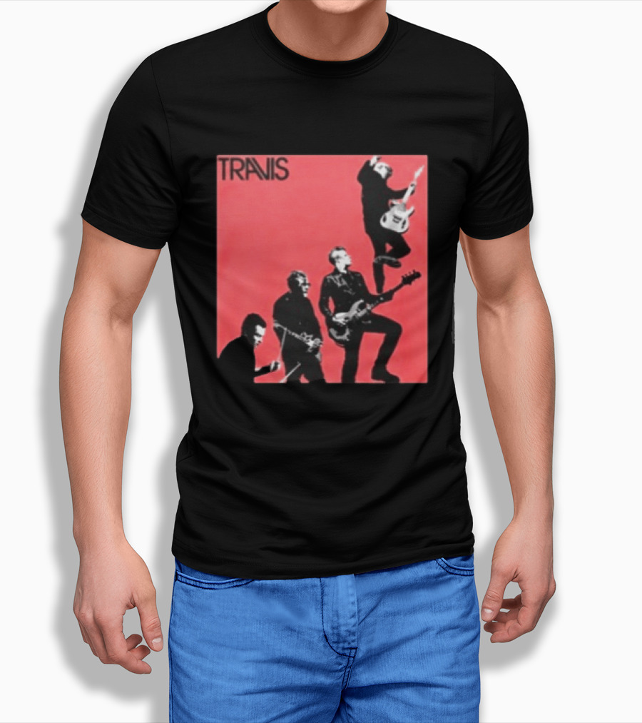 Travis October 14 2026 Pepsi Center WTC Mexico City Concert Tour Red Album T-Shirt