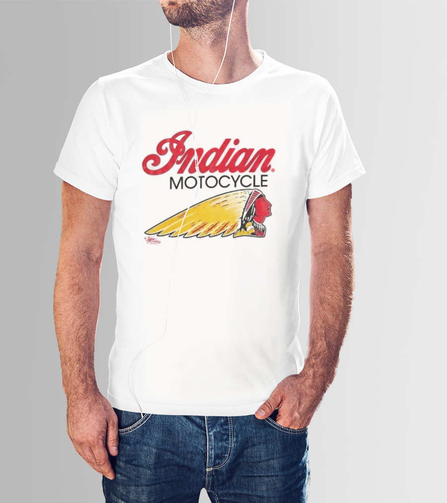 Indian Motorcycle Vintage Head T-Shirt