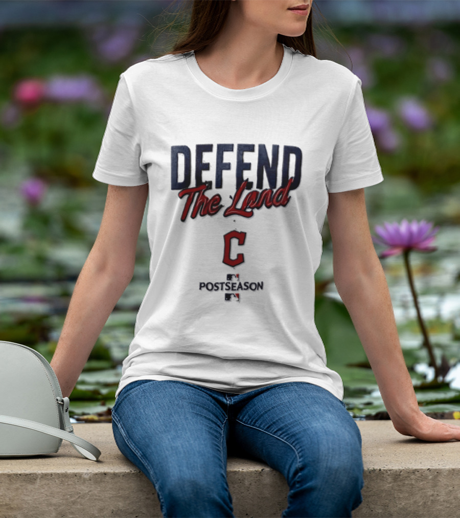 Cleveland Guardians Defend The Land Postseason C T-Shirt